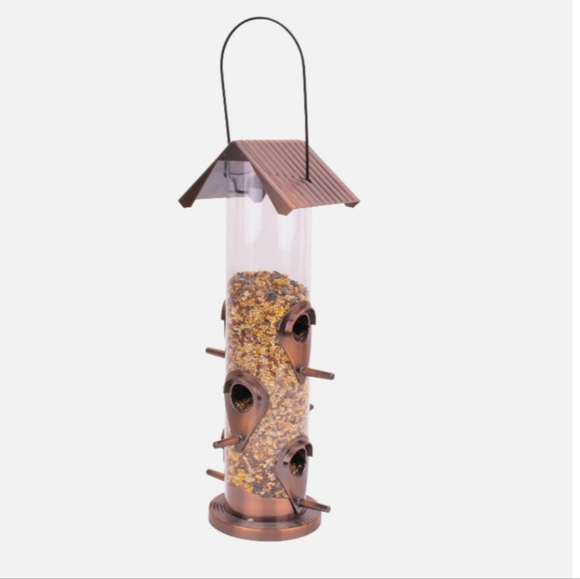 Bird Feeder with 6 Feeding Points New - Picture 1 of 7